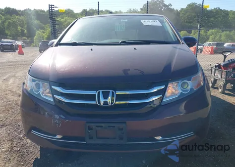 2014 Honda Odyssey Exl from USA, damaged, VIN 5FNRL5H65EB110880